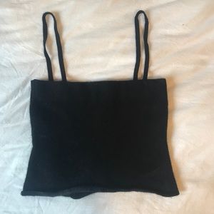 🌱Vintage Black Wool Tank Top